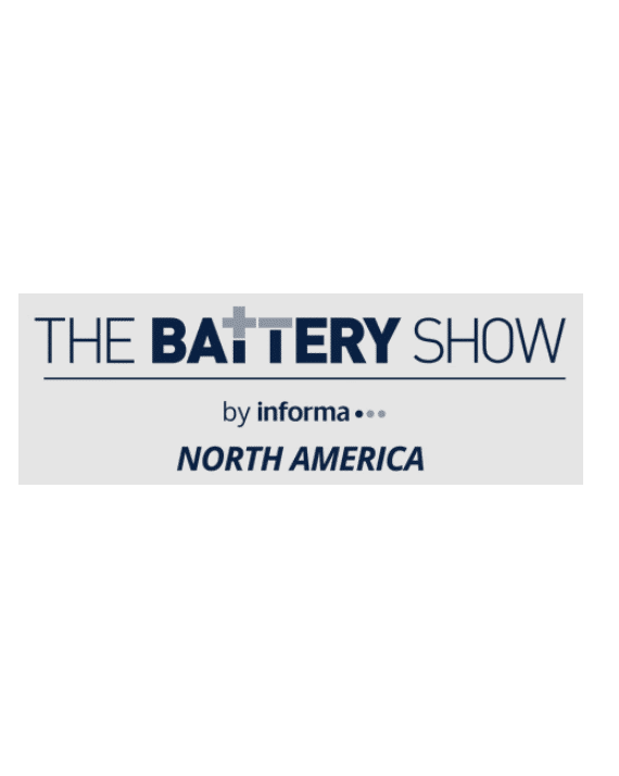 Battery Show North America // October 12-15, 2026, Detroit, USA